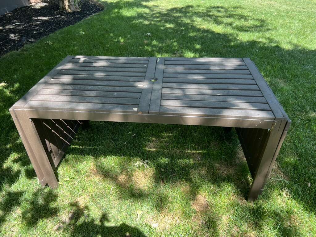 Wooden Extending Patio Table Furniture