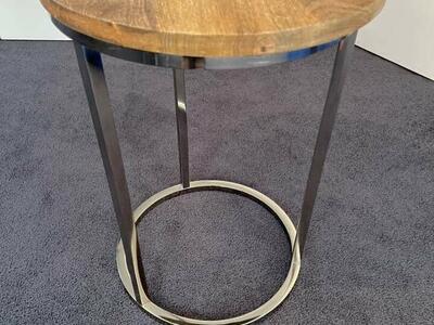 Threshold Round Accent Table