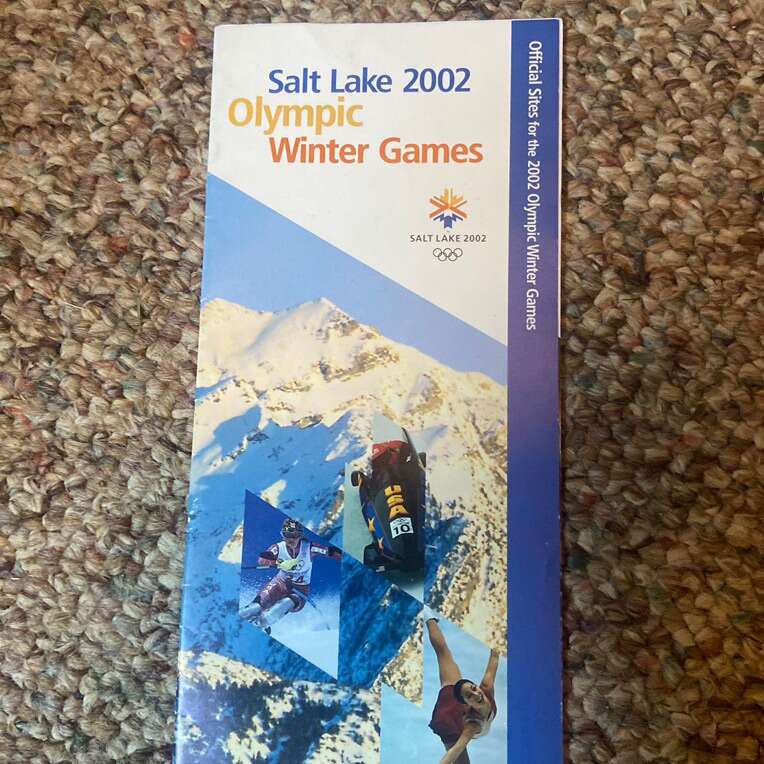 Salt lake 2002 Olympics Brochure