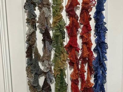 Ruffle Scarfs