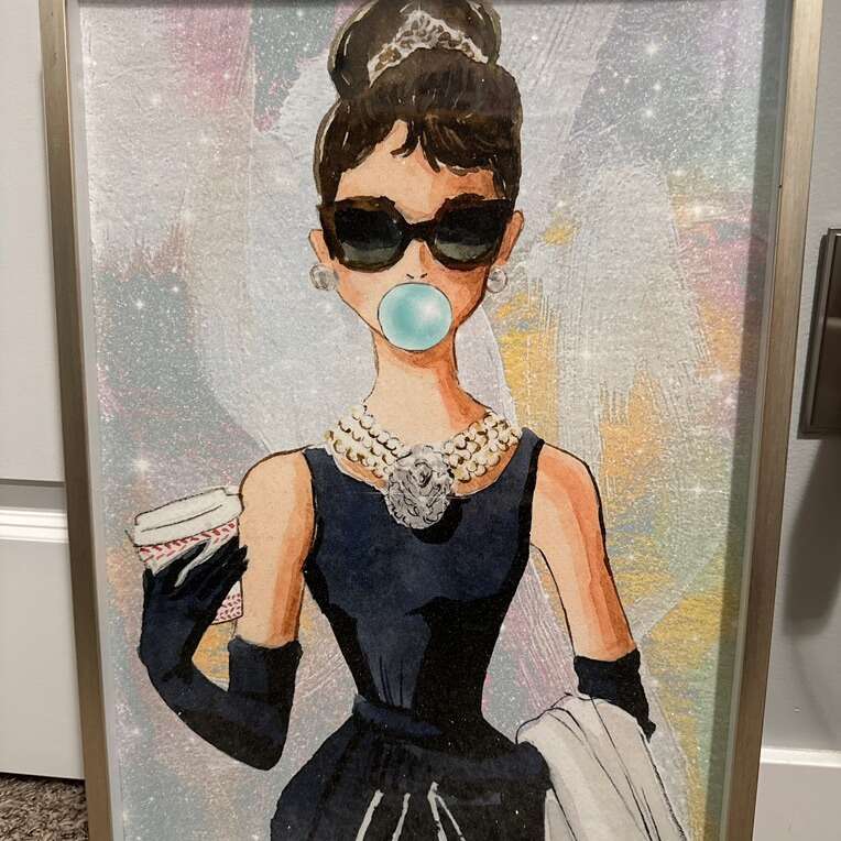 Audrey Hepburn Art