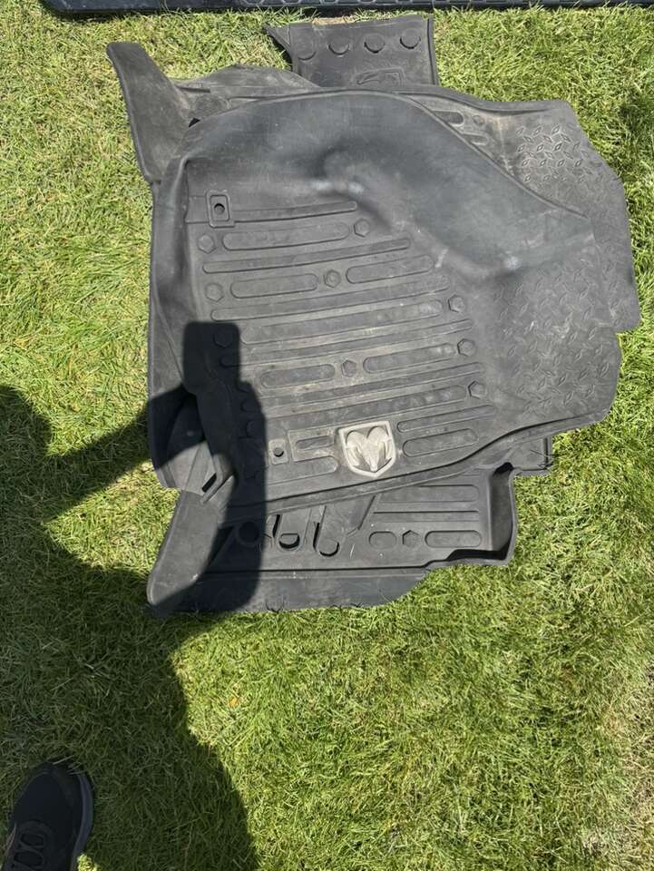 All-Weather Floor Mats Crew Cab, Black - Mopar