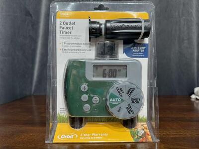2 Outlet Faucet Timer