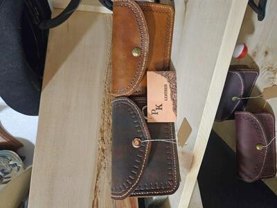 Leather Rifle & Shotgun Shell Pouch