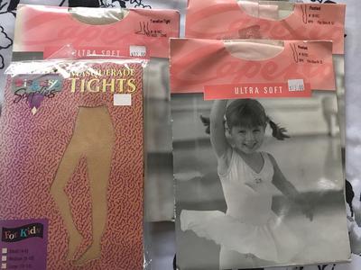 New Girls Transition Or Footed Tights Sz 8-14