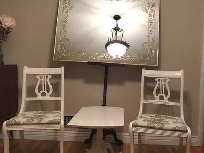 Darling Mahogany Seating Combo W Mirror
