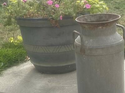 Large Vintage Milk Churn