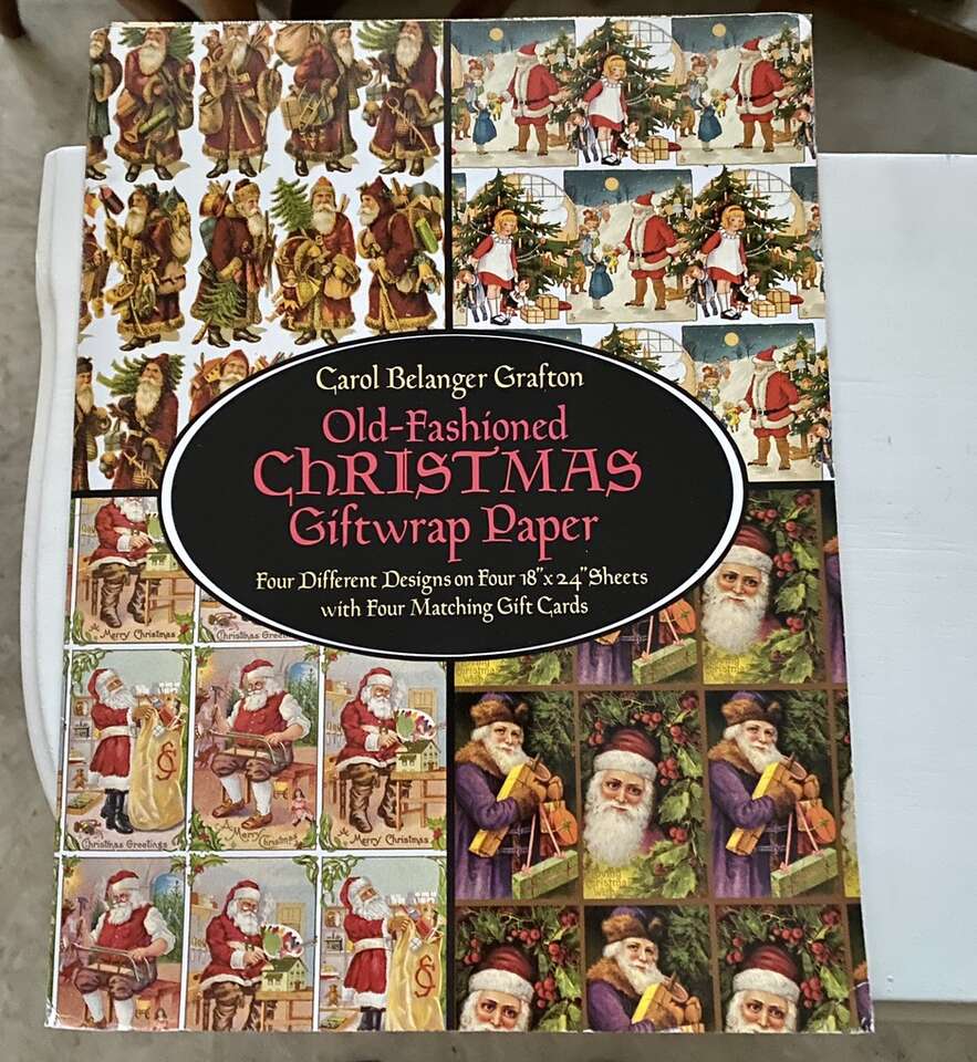 Old-Time Christmas Giftwrap Paper