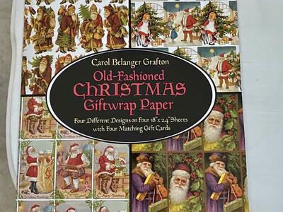 Old-Time Christmas Giftwrap Paper