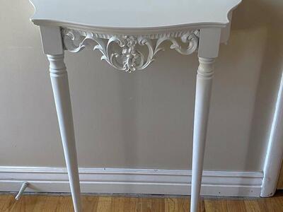 Louis XVI-Style Wall Console Table (floating)