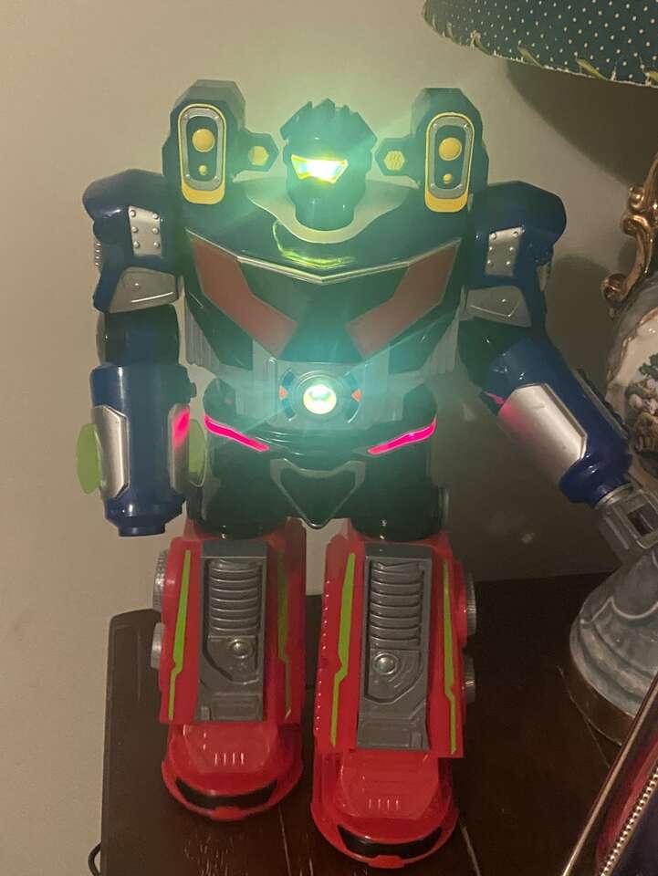 Astrobot Transformer Walking Robot Toy 14&rdquo;