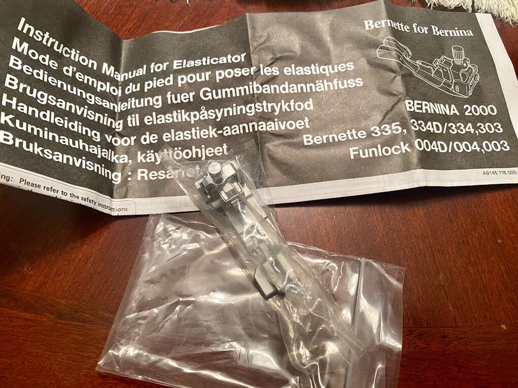 Elasticator Foot for Bernina