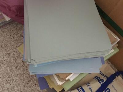 Scrapbooking supplies