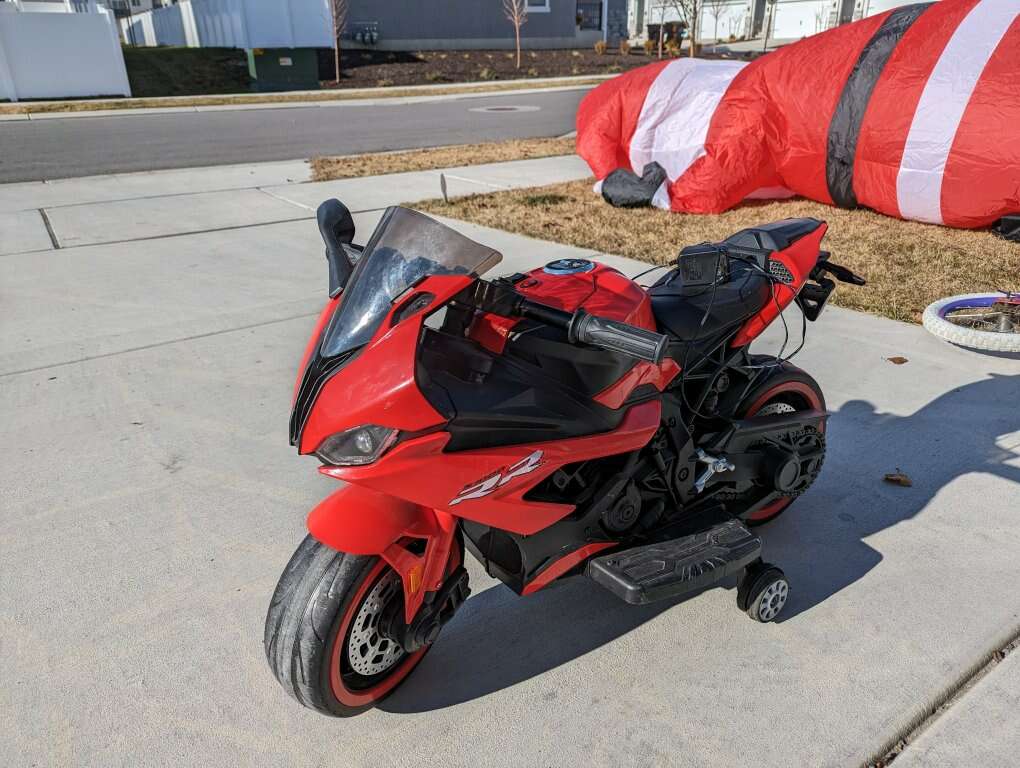 Electric Kids Motorcycle Outdoors and Sporting