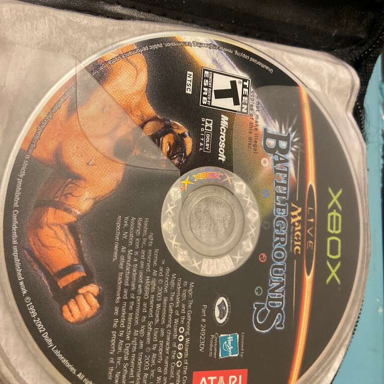 Vintage Original Xbox Games