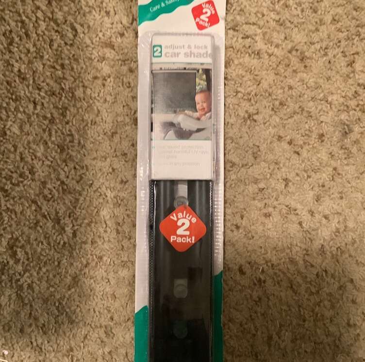 NEW The First Years Adjust & Lock Car Shades