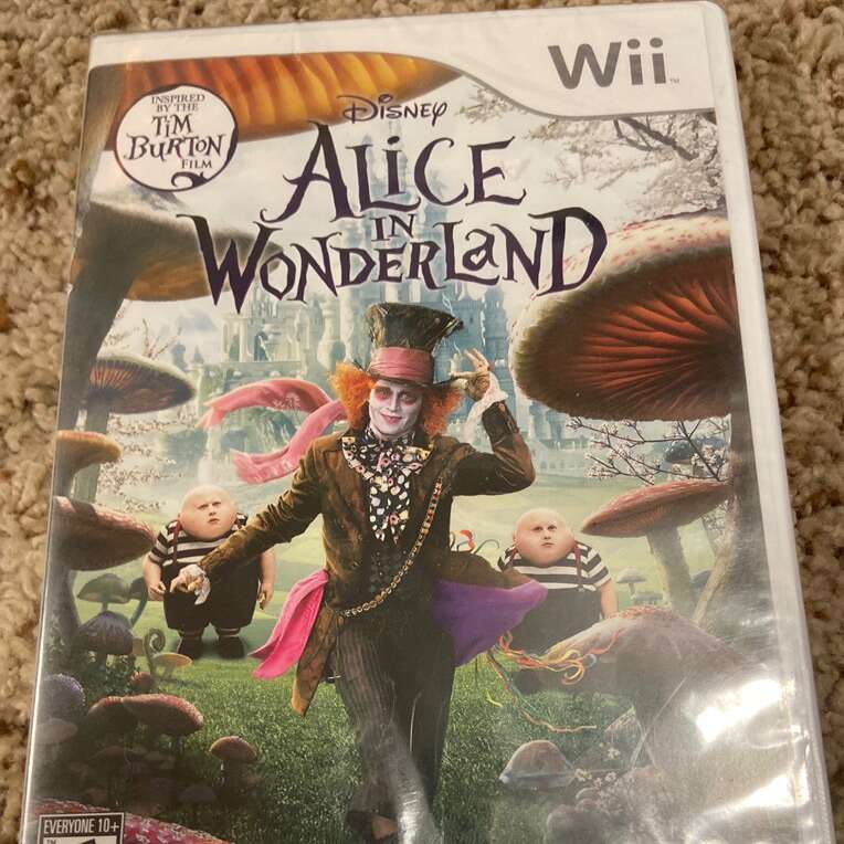 SEALED Alice in Wonderland Wii