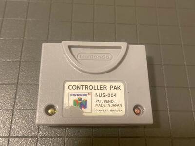 N64 Controller Pak NUS-004 OEM
