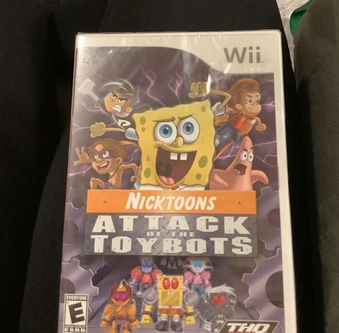 NEW SEALED Nicktoons Attack of the Toybots Wii