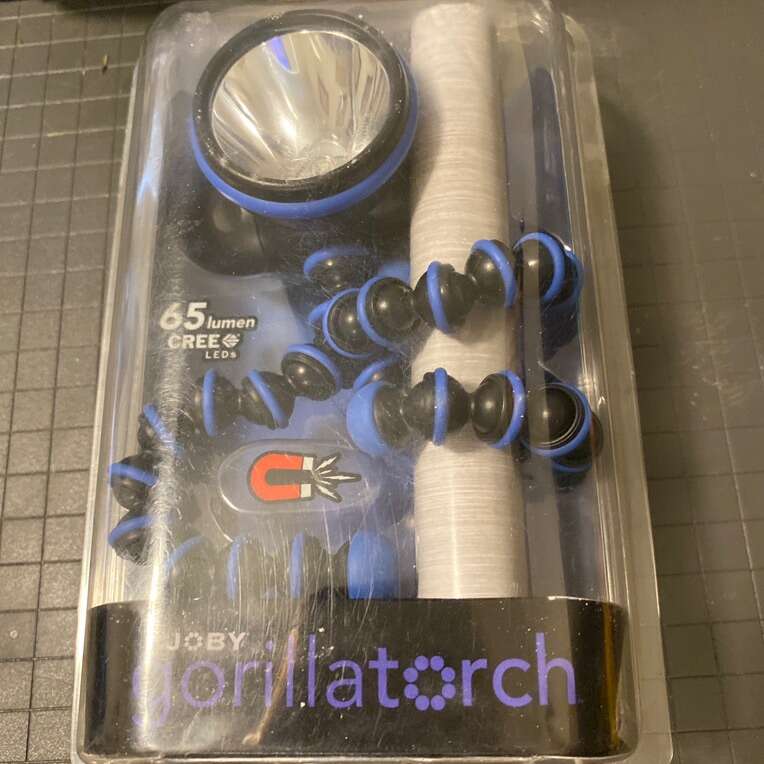 NEW SEALED JOBY GorillaTorch Tripod Flashlight