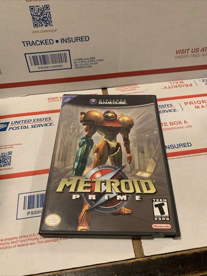 MINT Metroid Prime (Nintendo GameCube, 2004) TESTE