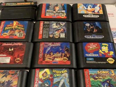 Vintage Sega Genesis Games Lot TESTED