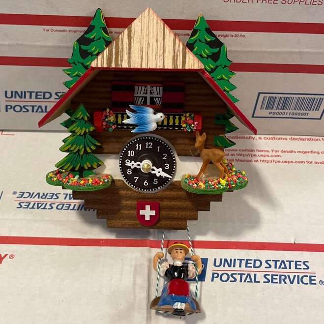 Vintage German Wall Clock - In Excellent Condition