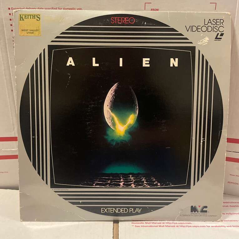1979 Alien & 1986 Aliens Laserdiscs