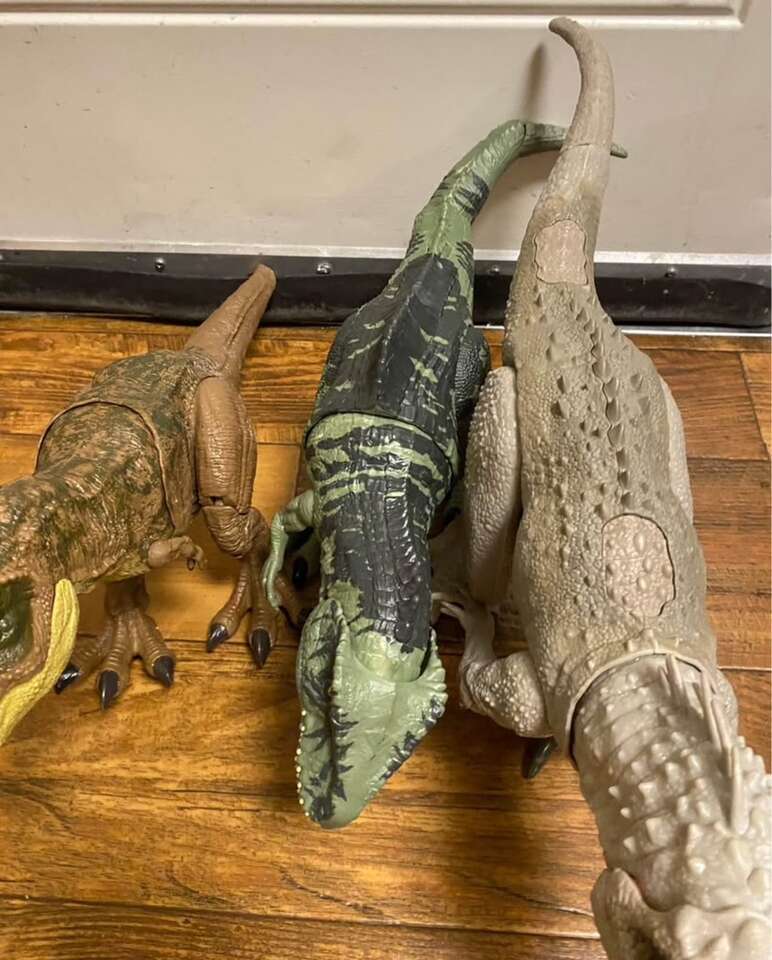 Big Jurassic Park World Huge Figures Lot OBO