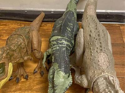 Big Jurassic Park World Huge Figures Lot OBO