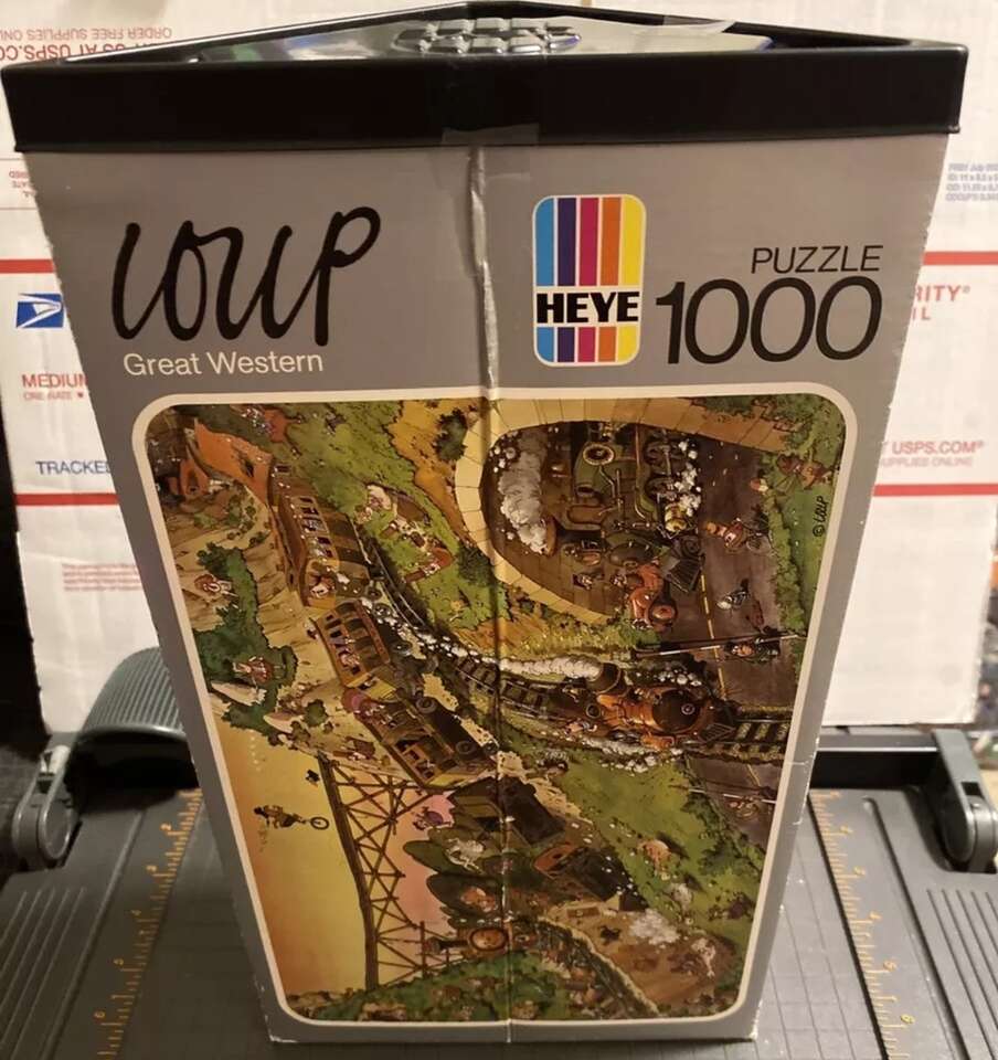 NEW SEALED Loup / Heye Puzzle GREAT WESTERN