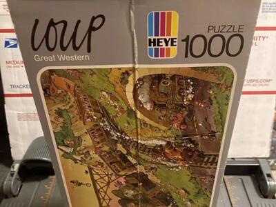 NEW SEALED Loup / Heye Puzzle GREAT WESTERN