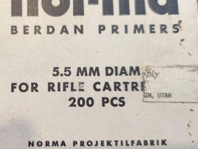 Norma 5.5 mm Primers
