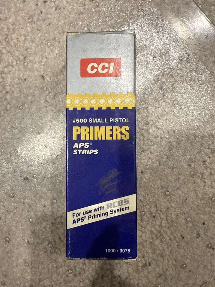 CCI 500 Small Pistol Primers