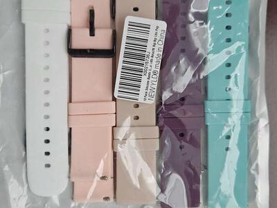 20mm silicone watch bands