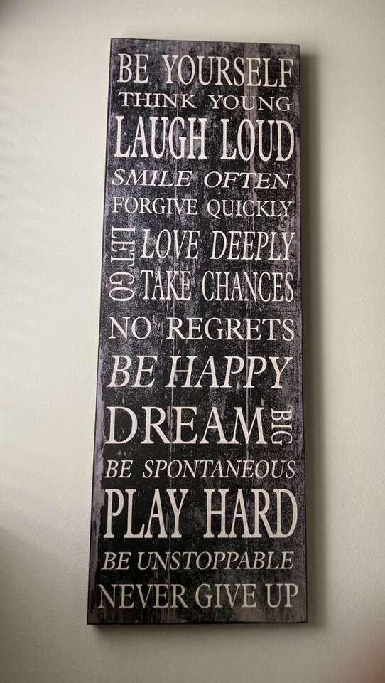 Distressed Wood Wall Decor