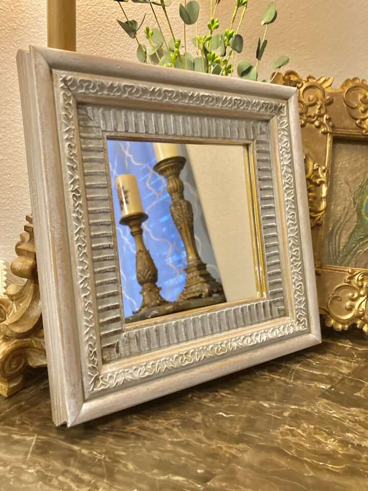 11x11 French Country Farmhouse Accent Mirror