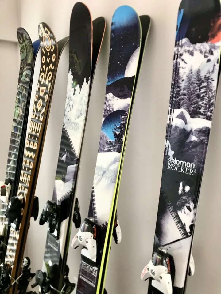 One Pair Left Skis **Like New**