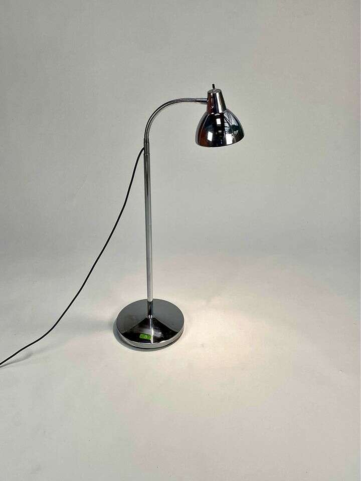 Authentic Chrome Gooseneck Hospital Floor Lamp #2