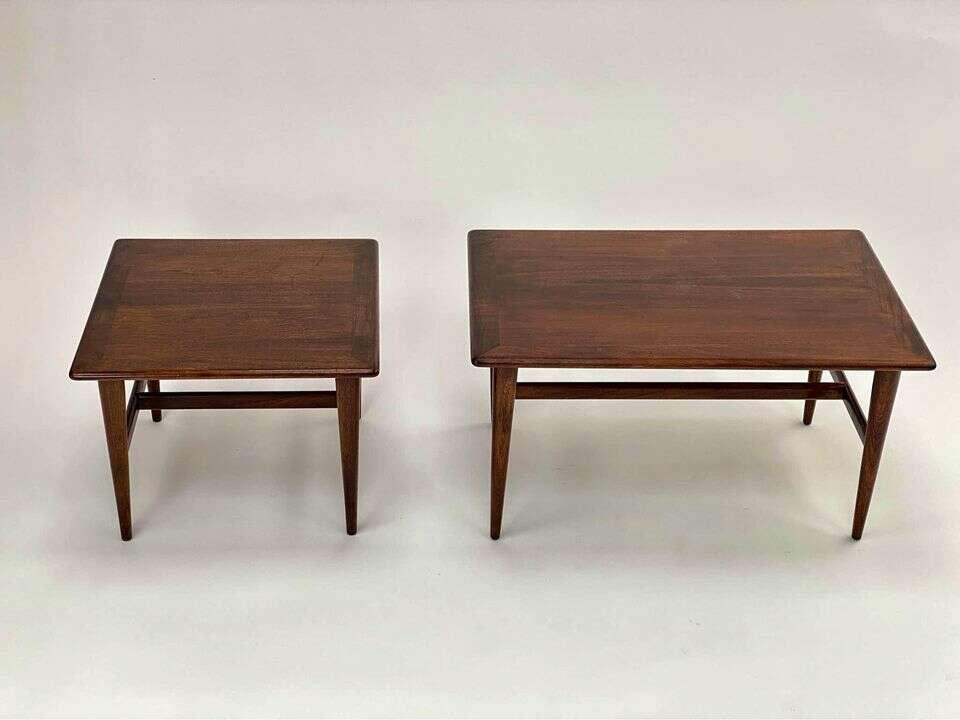 Beautiful Matching Mid Century Modern Authentic Vintage End Table-Coffee Table