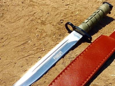 13.5" Military Survival Rambo Fixed Blade Bayonet
