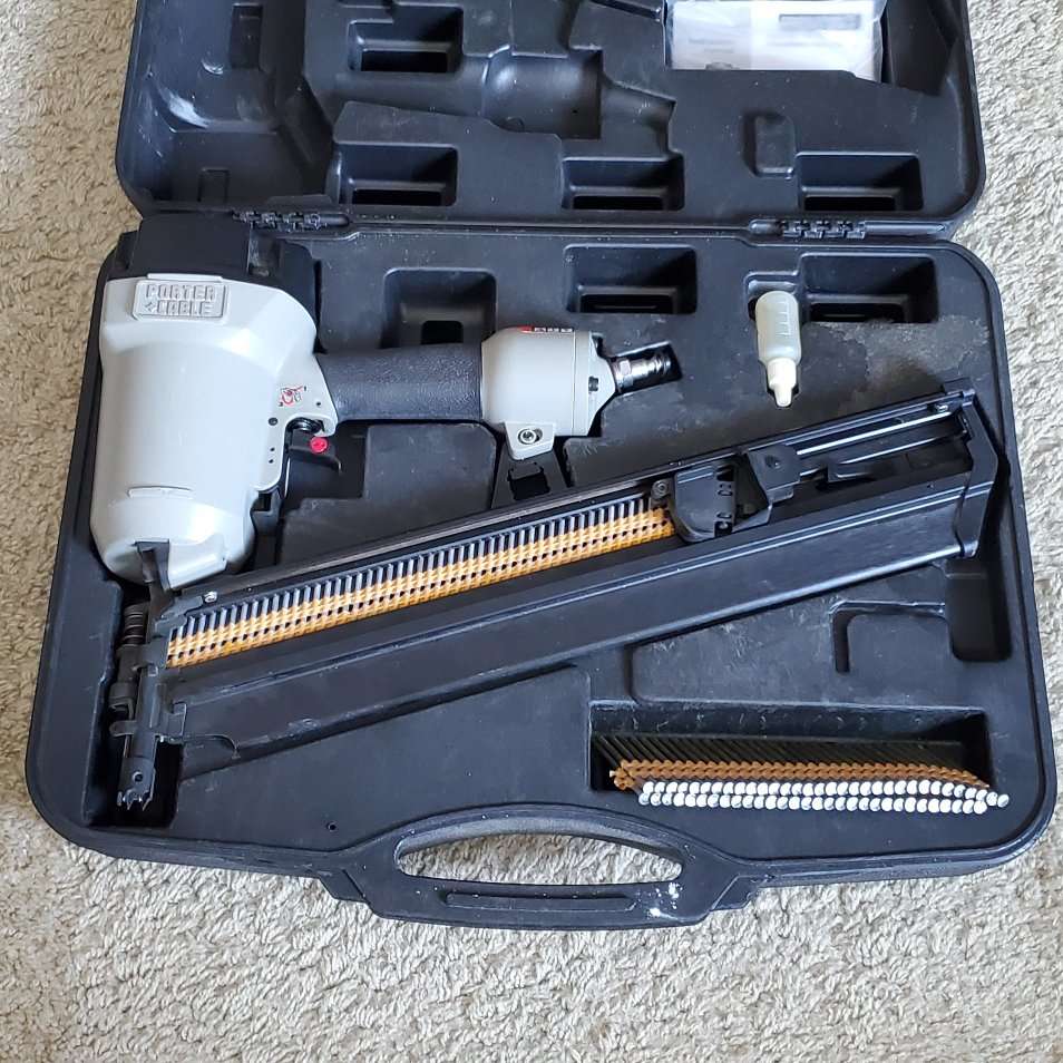 Framing Nail Gun Rental $10/Day, $50/Week