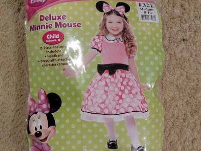 Deluxe Minnie Mouse Medium 8-10