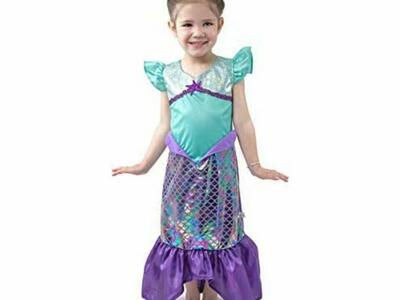 Little Adventures Purple Sparkle Mermaid Princess