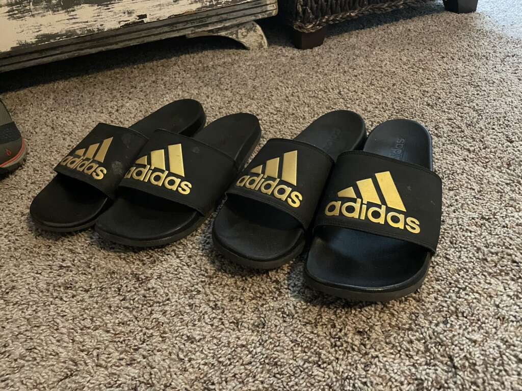 Adidas Slips Men’s Size 10/11 And 12/13
