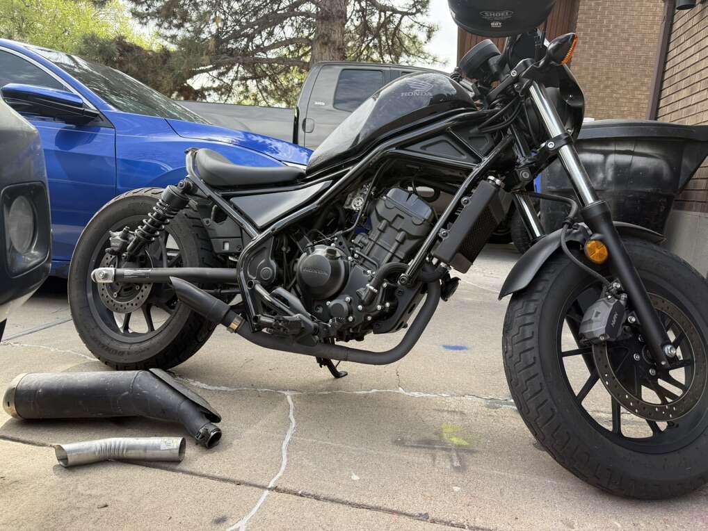 Rebel 300 Exhaust Tips