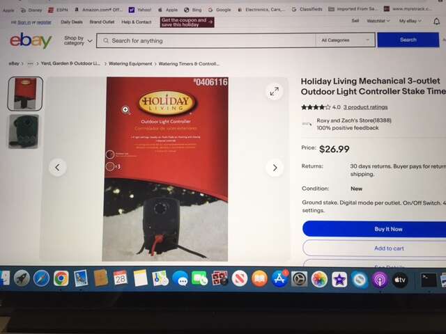 New Holiday Living Outdoor Light Controller