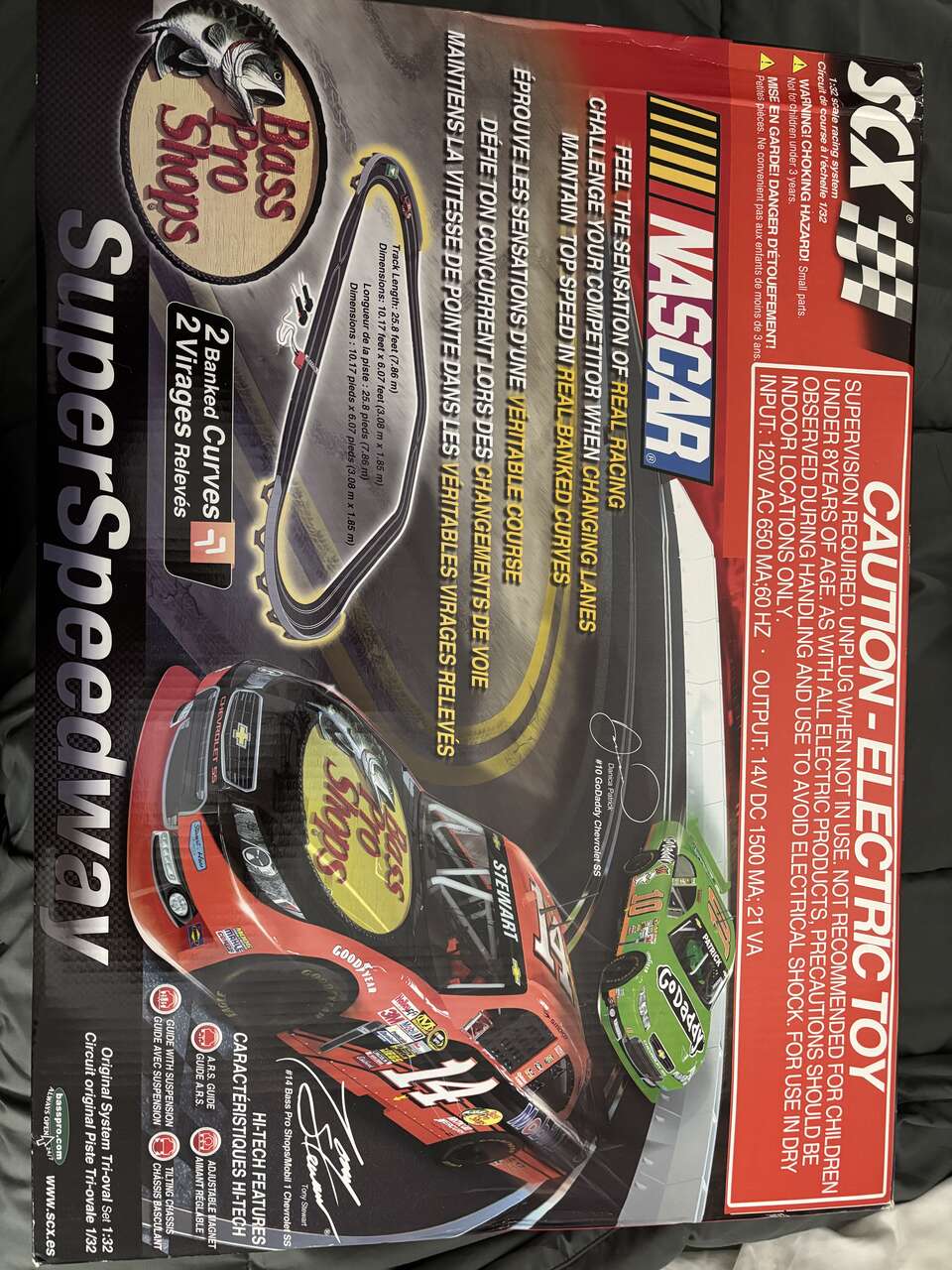 NASCAR - SuperSpeedway Electric Car Set