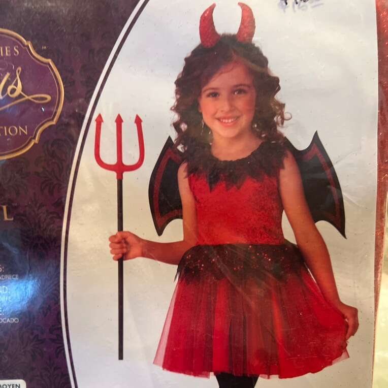 NEW Girls Devil Costume