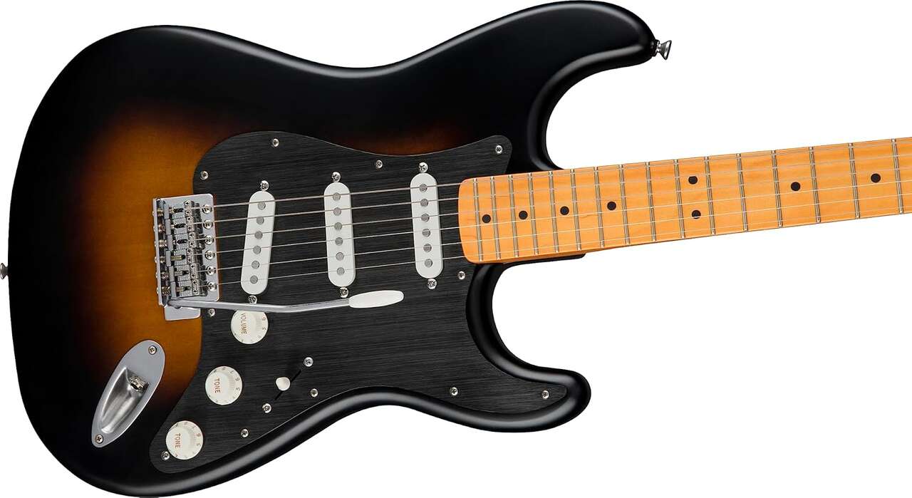 Fender Squier 40th Anniversary Vintage Edition Stratocaster Electric Guitar, Satin Wide 2-Color